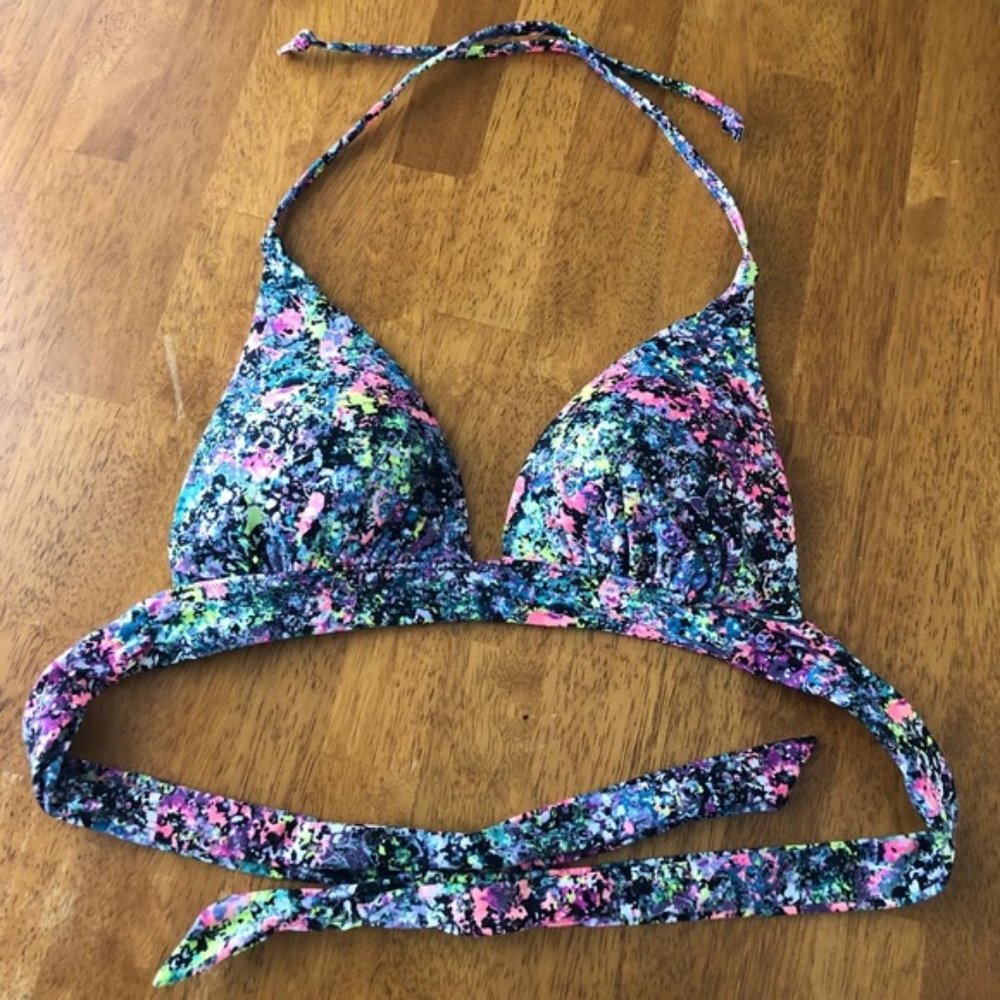Victoria’s Secret Plunge Halter Bikini Top